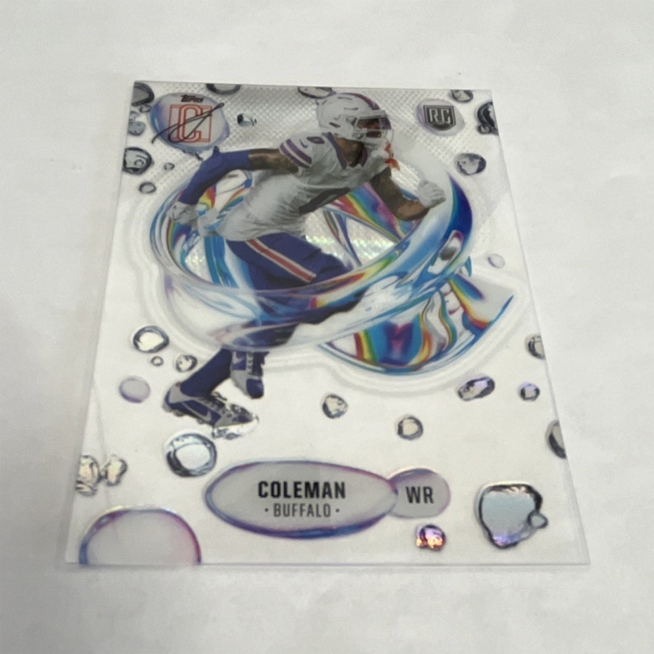 2024 Topps Signature Class Football Keon Coleman Rookie Insert #F-12 Bills