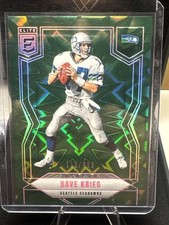 2025 Panini Donruss Elite - Dave Krieg #82 Aspirations Lime Green /999