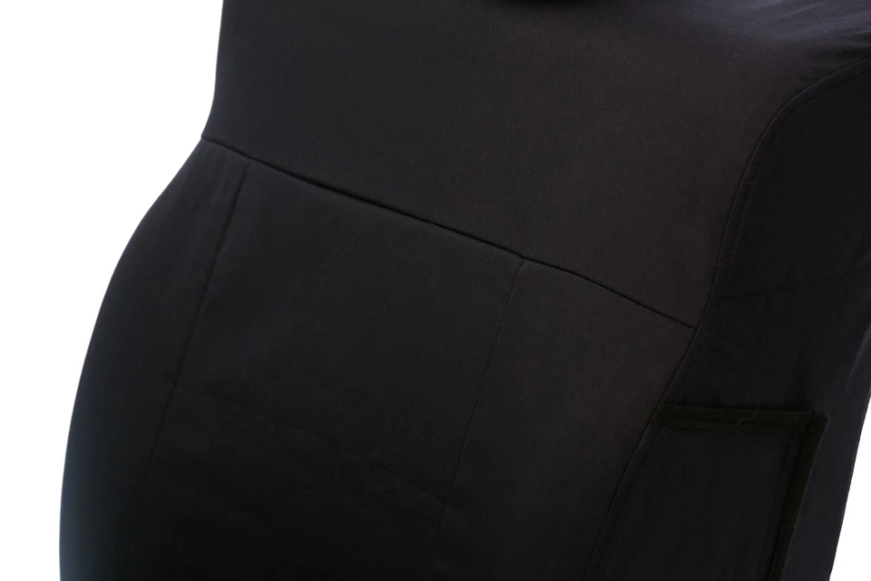 For Toyota Land Cruiser 25 Saddleman Canvas 2nd Row Blue Custom Seat Covers - Image 3 of 4