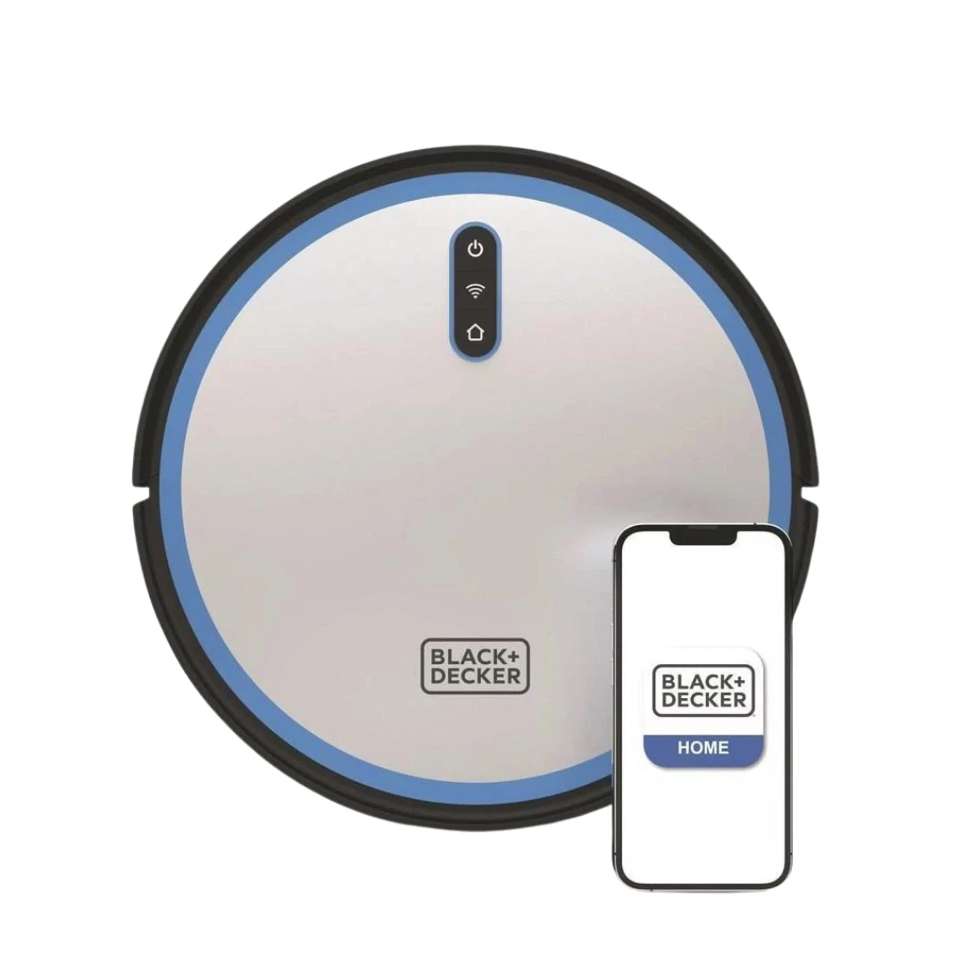Black and Decker RoboSeries Robot Vacuum Pet Hair HEPA Filter Navigation Smart