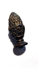 OLD BRASS FINIAL PINEAPPLE                   (box3)