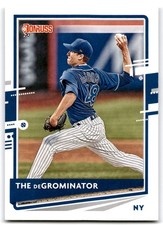 2020 Donruss Nickname Jacob deGrom New York Mets #71