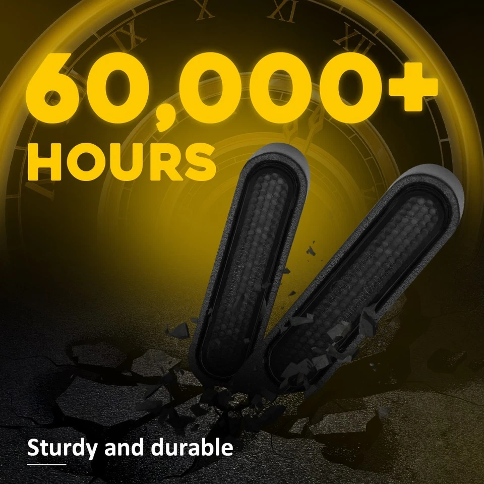 For Harley Sportster 1200 883 Handlebar LED Turn Signals Blinker Running Light Foto 4 de 4