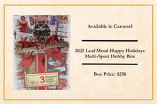 2025 Leaf Happy Holidays Multi-Sport Box