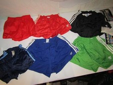 Huge Adidas lot of BNWT vintage nylon sprint short's and few used 80s 90s great