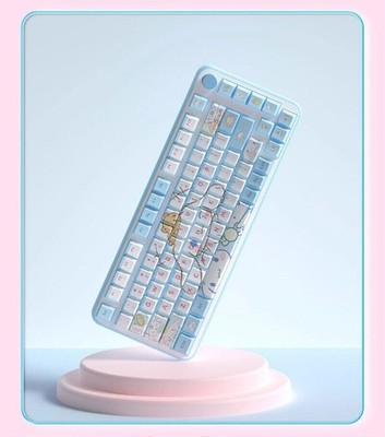 Keycap PBT Cinnamoroll Per Tastiera Meccanica – 138/158 Tasti, Tema Anime, Senza Fili - Foto 3