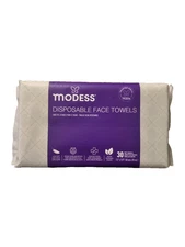 Modess Disposable Face Towel for Skin 60 Count -  7.08"x7.8" Ultra Soft