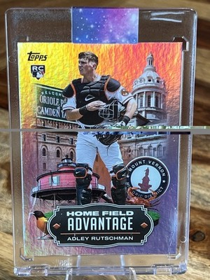2023 Topps Series 1 Home Field Advantage Adley Rutschman #HA-8 (RC)