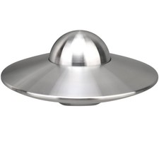 UFO Fidget Spinner Toy for Kids Adults, Alloy Metal Spaceship Finger Hand