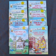 Little Critter I Can Read Lot of 8 Books by Mercer Mayer - My First Level H