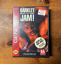 Accolade Barkley: Shut Up and Jam! Sega Genesis Basketball Sports w/ Manual