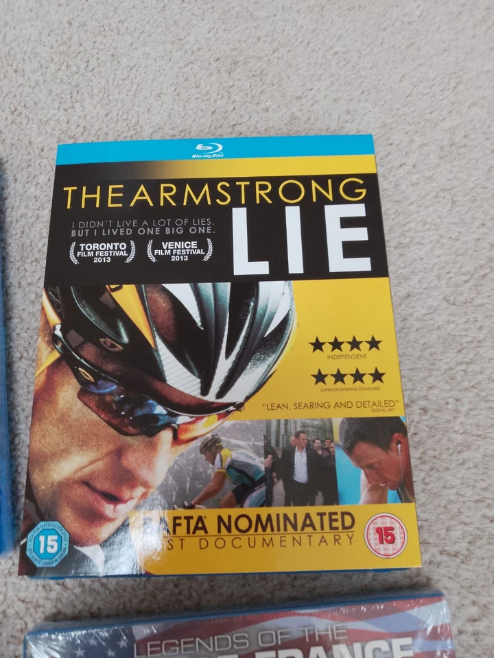 CYCLING MOVIE BR BUNDLE-THE PROGRAM,ARMSTRONG LIE,ALLEYCATS,TOUR DE FRANCE STORY - Image 3 of 4