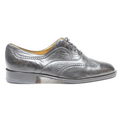 Bally Herren Brogue Leder Schuhe schwarz UK 12 klassisch elegant formell Schuhe