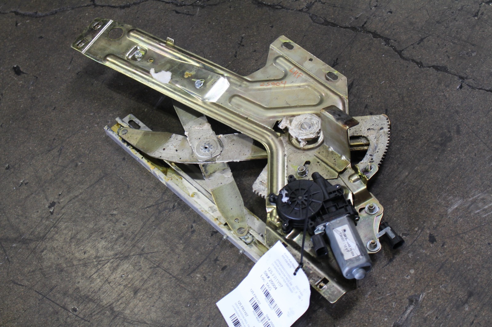 Ferrari F430, 360, LH, Left, Front Door Window Regulator, Used, P/N 69919900