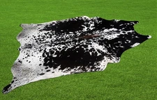 100% New Cowhide Rugs Area Cow Skin Leather (70" x 62") Cow hide SA-3747