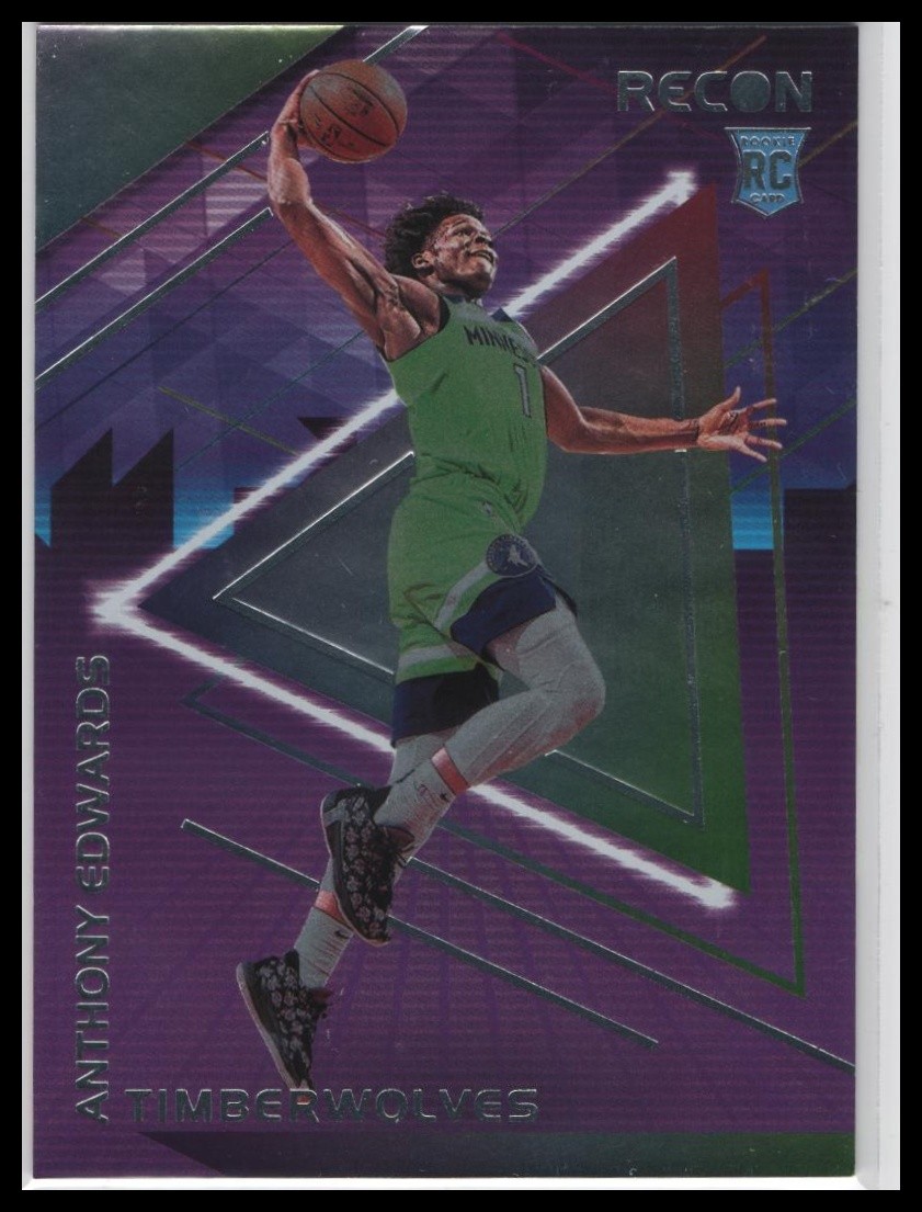 2020-21 Panini Recon Anthony Edwards Rookie #125 Minnesota Timberwolves