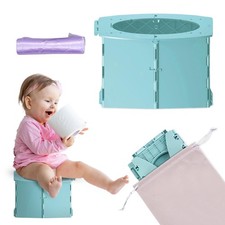 Teo - Portable Toddler Travel Potty   Foldable, Lightweight, Leak-Proof Toile...