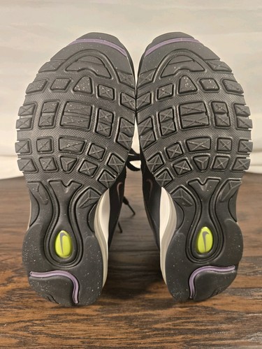 Nike Air Max 97 GS Size 6Y Black Green Sneaker Shoes (DX4734-001) - Picture 8 of 10