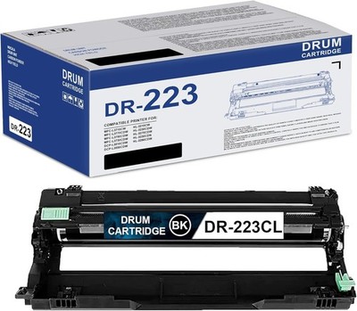 1 Pack DR223CL Black High Yield DR-223CL Drum Unit for Brother DR223CL Drum M...