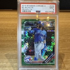 2019 Bowman Chrome X Baseball Cards - IPO Results 14