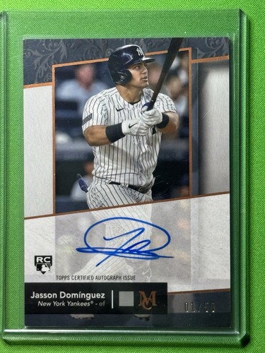 2024 Topps Museum Collection Jasson Dominguez Archival Auto Copper 1/50 - 第 1/2 張圖片