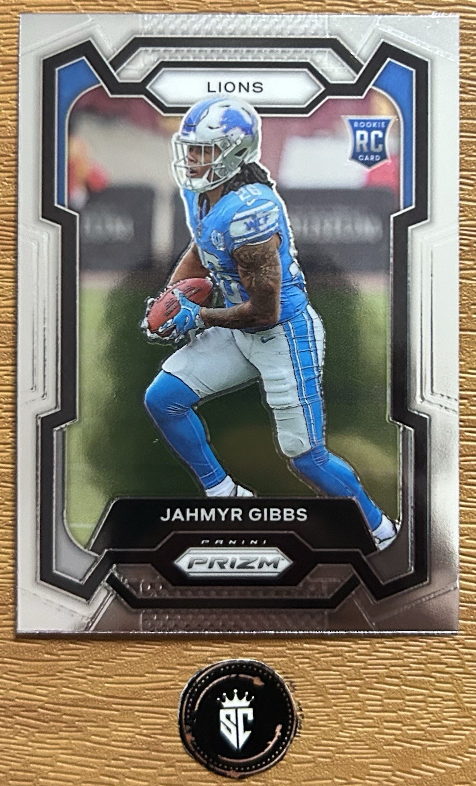 Jahmyr Gibbs 2023 Panini Prizm Football Base Set Rookie #331 Detroit Lions