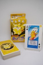 1996 Pok&eacute;mon Surfing Pikachu Playing Cards Deck Japan Vintage Incomplete