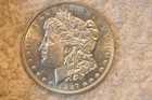 1887.  BU MORGAN DOLLAR.
