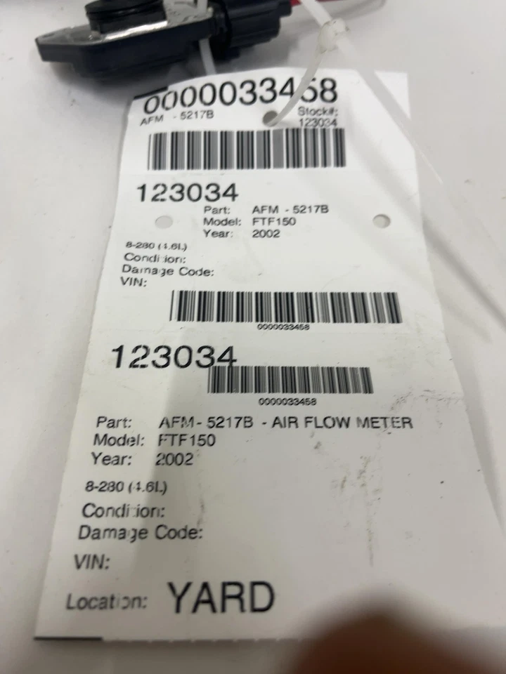 Medidor de flujo de aire Ford F150 1999-04 8-280 (4,6 l) 0 Foto 4 de 4