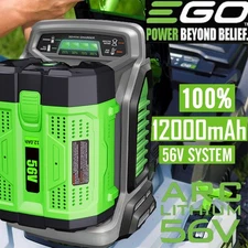 For EGO POWER+ 56V 12Ah ARC Lithium Genuine Battery BA6720T w/ Fuel Gauge