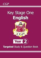 Cgp Books - New KS1 English Targeted Study Question Book - Year 2 - - G245Z