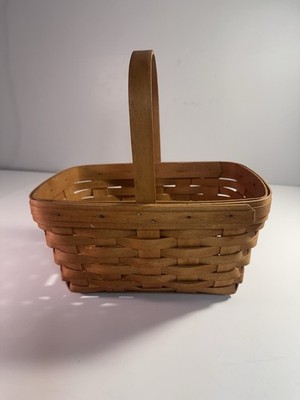 Longaberger Signed 1993 Handle Vintage Bread Basket