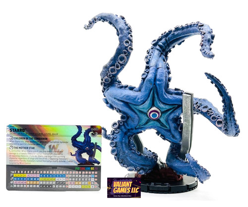 DC Heroclix Starro #G001 & #LG001 Legacy Card Masters of Time Set