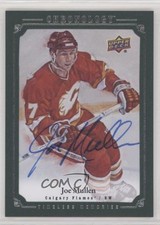 2018-19 Upper Deck Chronology Green 2/10 Joe Mullen #CMA-JM Auto HOF 00b6