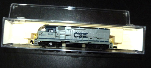 Escala N Life Like CSX GP38 diésel 6678 | Condition: Used