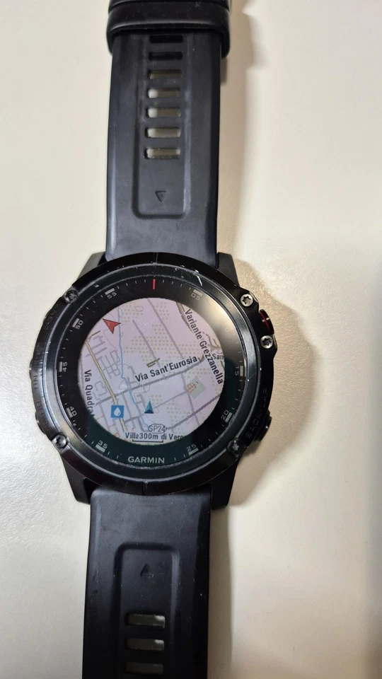 Garmin fenix 5X Plus Sapphire 51mm Cassa Polimero Nera, Cinturino Silicone Nero, - Immagine 4 di 4