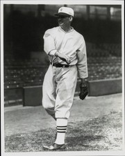 Undated Press Photo Walter Johnson of the Washington Senators Pitching Pose