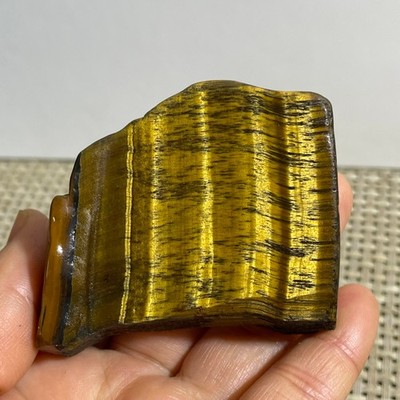 82g Natural tiger's-eye Rough Raw Stone Rock Specimen Reiki healing