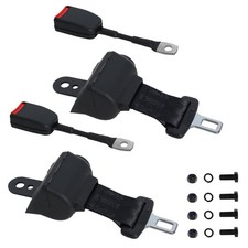 Podoy Upgraded Golf Cart Seat Belts Kit Universal Retractable for Golf Carts ...