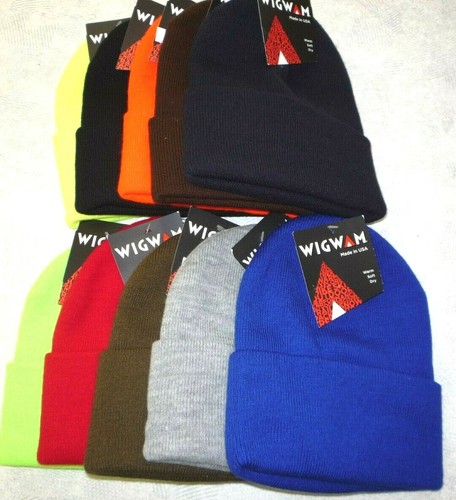 Wigwam Beanie, Wigwam Toboggan Hat, Watch Hat, Wigwam 1017 F4709. NWT 10 colors