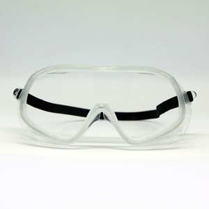 safety goggles over glasses clear lens