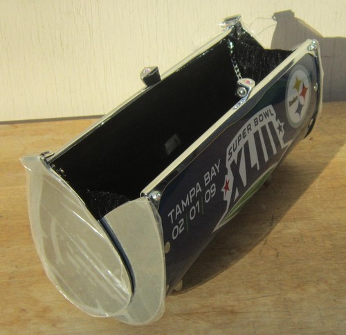 PITTSBURGH STEELERS SUPER BOWL XLIII Little Earth Fender Flair METAL PURSE 2009 - Picture 7 of 11