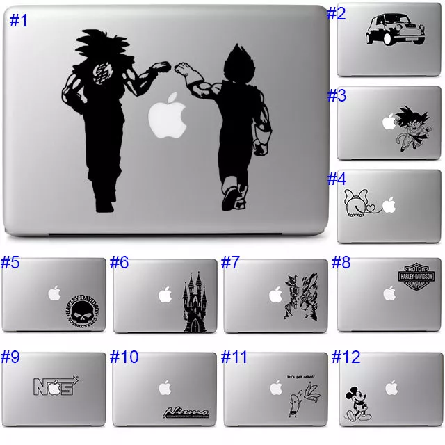 Fradrage leje Livlig Apple Macbook Air Pro 13 15 Laptop Decal Sticker Vinyl Cool Anime Graphic  Design | eBay