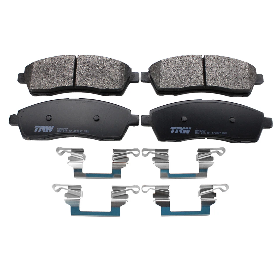 Juego de pastillas de freno traseras metálicas TRW Pro para Ford Excursion F-250 F-350 Super Duty Foto 2 de 4