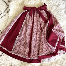 Vintage 70s Carefree Fashions Patchwork Skirt Floral Boho Hippie Prairie /w Belt