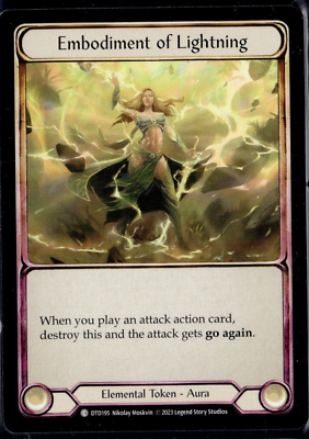 FaB Embodiment of Lightning プロモCF Embodiment of Lightning DTD195 Flesh and Blood TCG FAB TCG | eBay