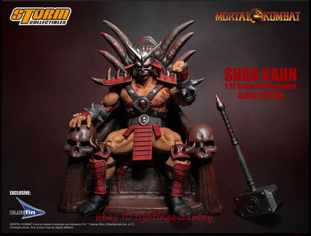 Pre-order Storm Toys DCMK15 MORTAL KOMBAT BOSS - Shao Kahn SINGLE EDITION  1/12