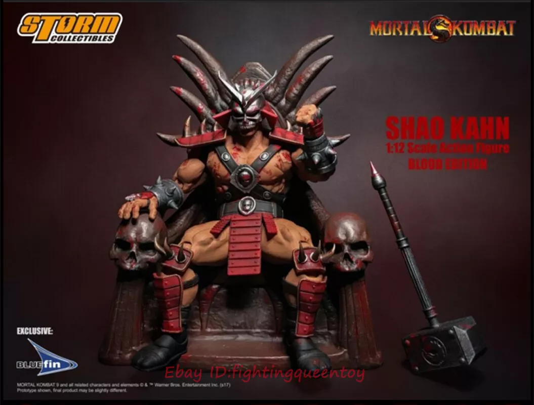 Shao Kahn Mortal Kombat Storm Collectibles 1:12 Action Figure