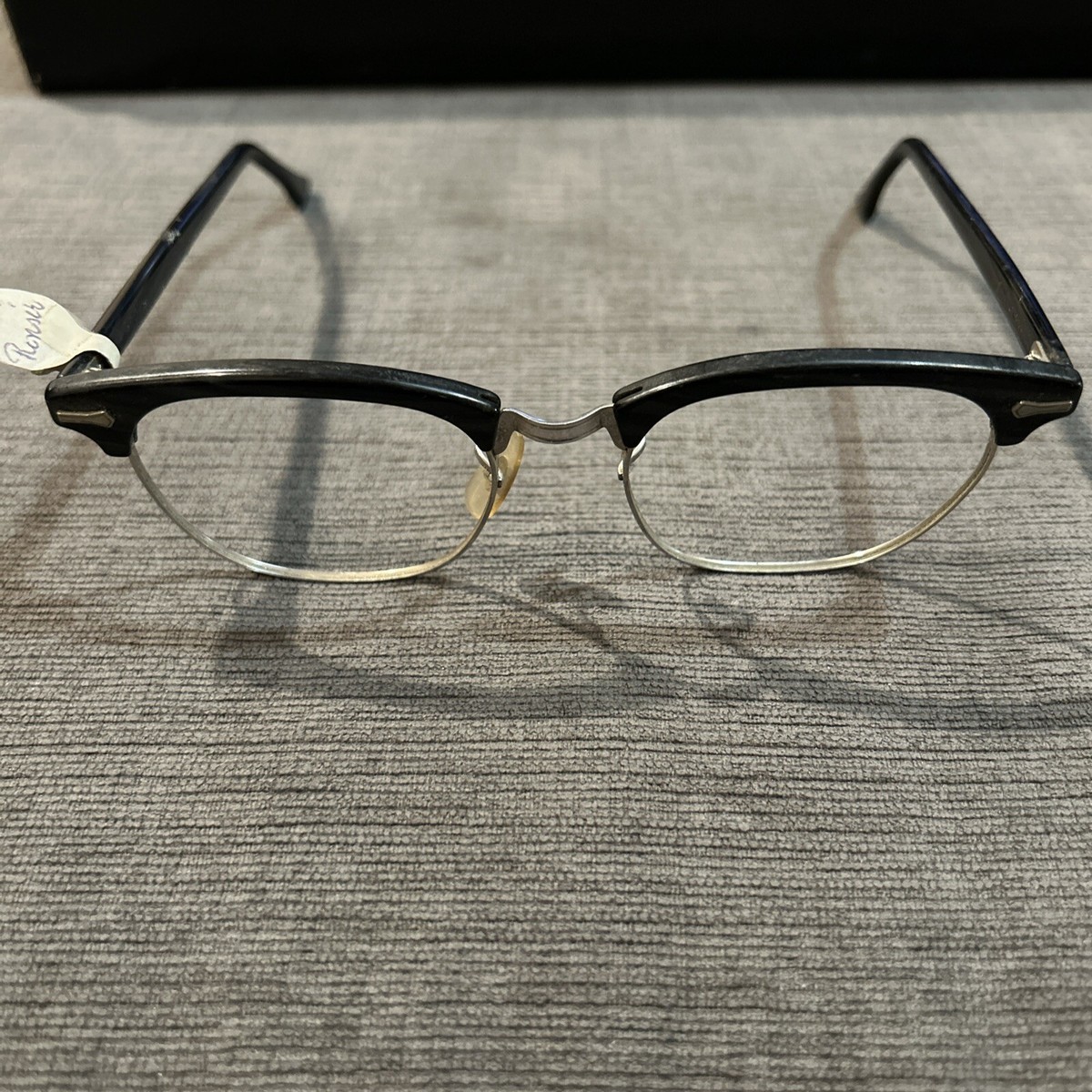 Vintage 50s Shuron Horn Rim Glasses Eyeglasses or Sunglasses Vintage 50s Shuron Horn Rim Glasses Eyeglasses or Sunglasses