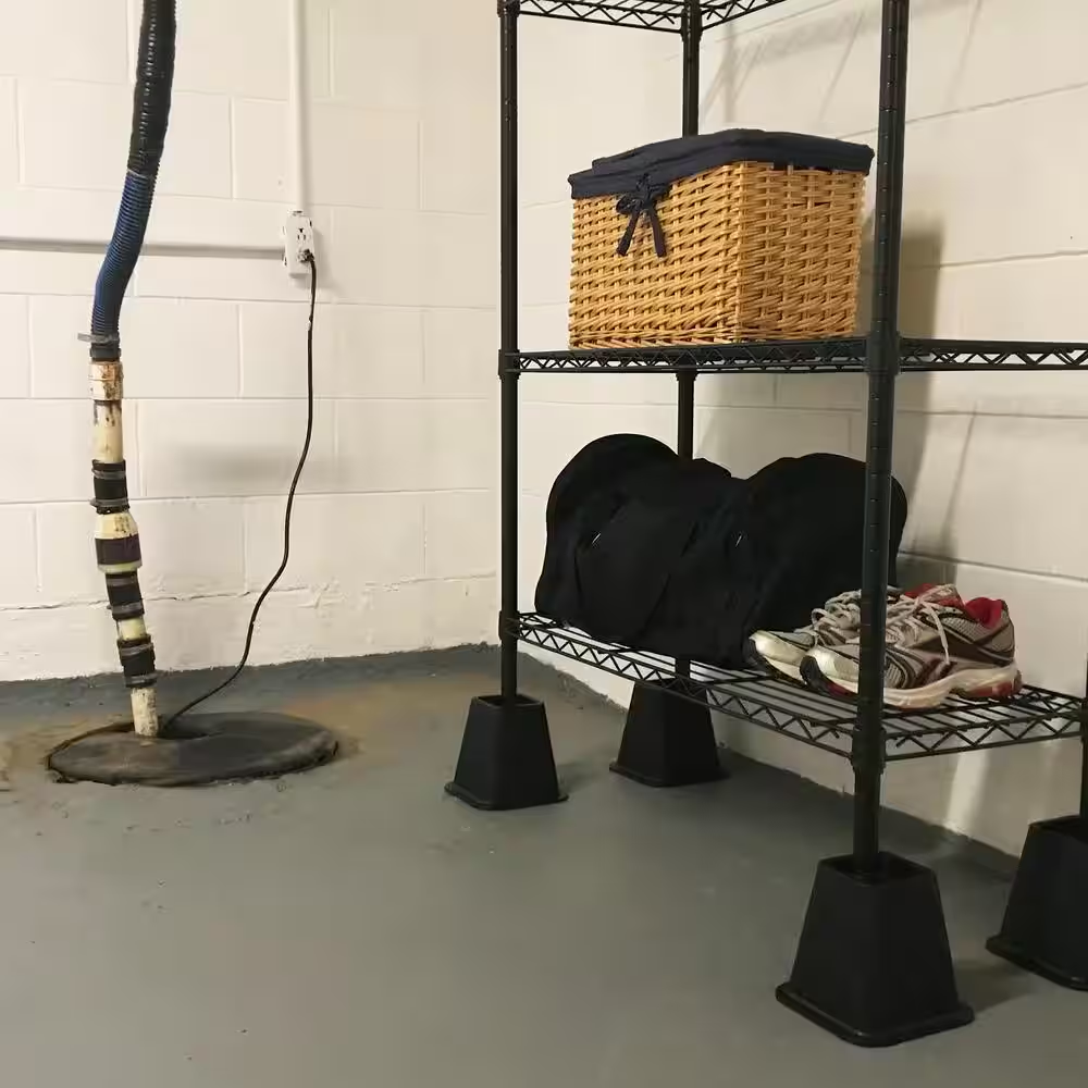 6 In. Black Bed Risers (4Pack) eBay